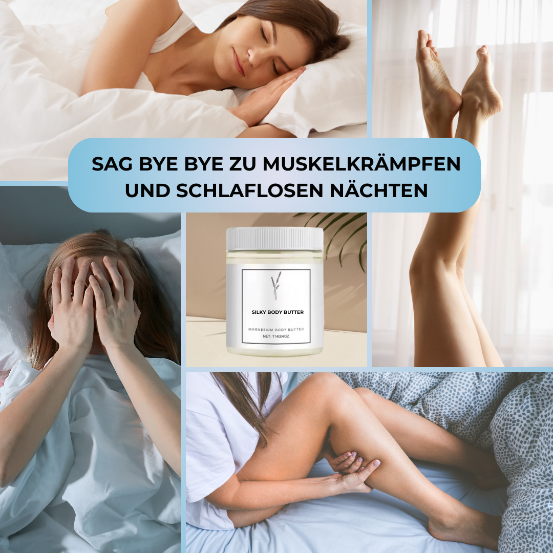 SILKY BODY BUTTER - Tiefenpflege mit Magnesium