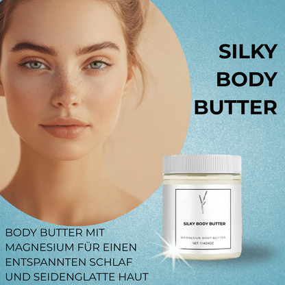 SILKY BODY BUTTER - Tiefenpflege mit Magnesium