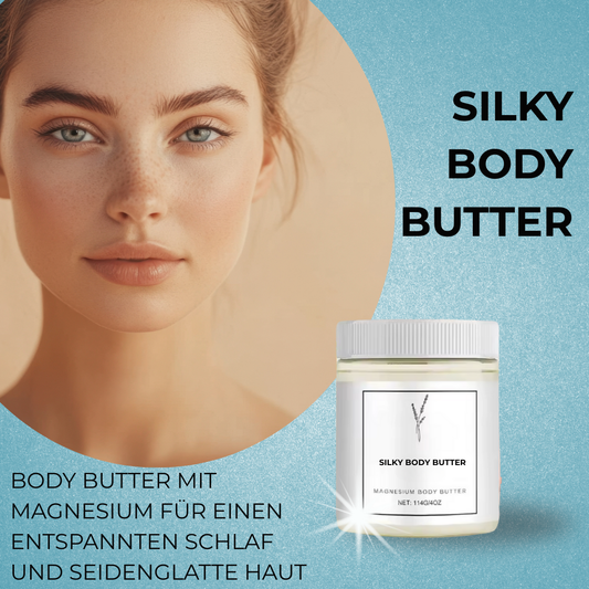 SILKY BODY BUTTER - Tiefenpflege mit Magnesium
