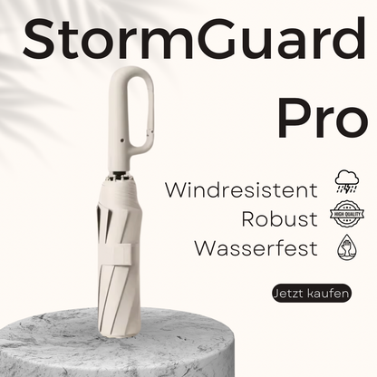 StormGuard Pro - Der Regenschirm der Wind und Regen trotzt