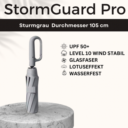 StormGuard Pro - Der Regenschirm der Wind und Regen trotzt
