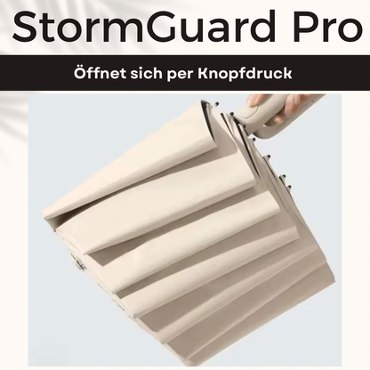 StormGuard Pro - Der Regenschirm der Wind und Regen trotzt