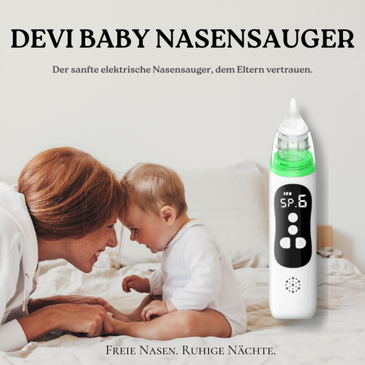 DEVI BABY Elektrischer Nasensauger für dein Baby