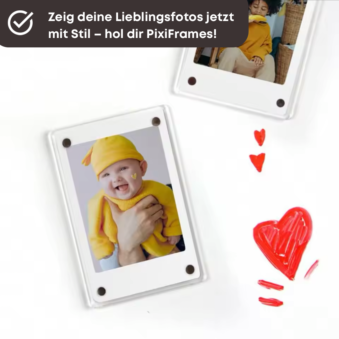 PixiFrames – Mini-Bilderrahmen, die Erinnerungen lebendig machen
