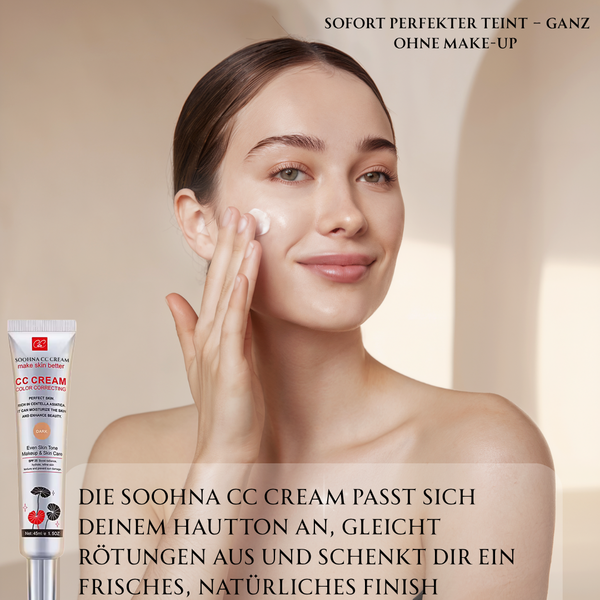 SOOHNA CC CREAM Color Correcting Gesichtscreme