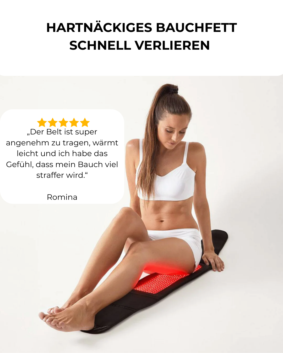 SKINNY GLOW BELT - Bauchfett loswerden beim relaxen