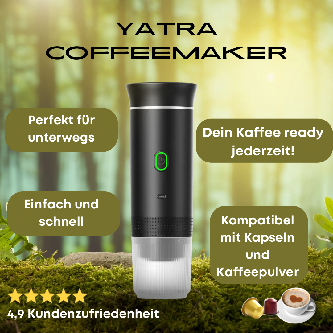 YATRA Coffeemaker - Der perfekte Kaffee, wo immer du bist!